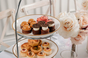 High Tea - Vol-au-vents, Quiche, Macaroons and Cakes