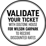 Validate your ticket with Doltone House for Wilson Carpark to receive discounted rates